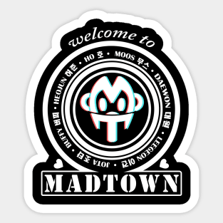 Madtown Logo - Welcome (full) Sticker